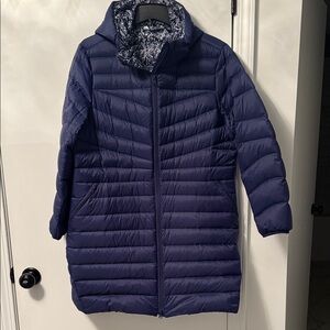 Lands' End Women's Packable Down Puffer Coat Lightweight Petite XL